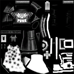 고급 록스타의상(남)