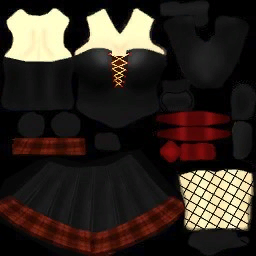 고급 러닝백의상(여)