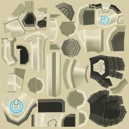 블랙스피어 갑옷(여)