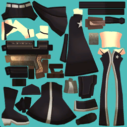 무법자 의상(여)