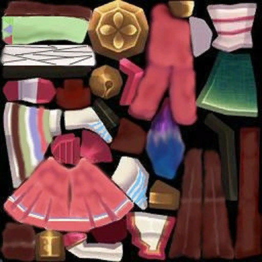 구미호 의상(여)