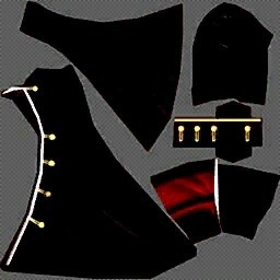 고급 뱀파이어외투(남)