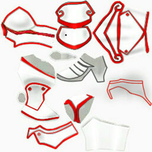 고급 기사갑옷(여)