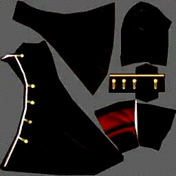 고급 뱀파이어외투(남)