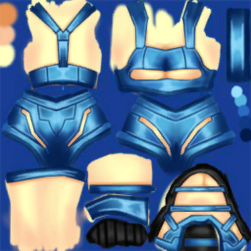 붉은 축구복(여)