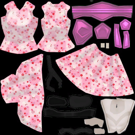 고급 사무라이의상(여)