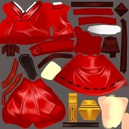 음양사 의상(남)