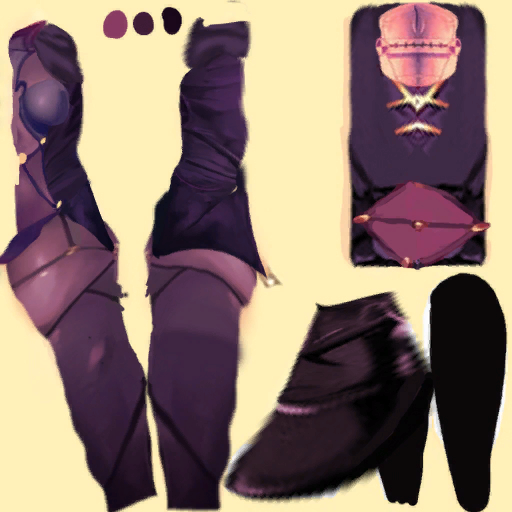 레이져 의상(여)