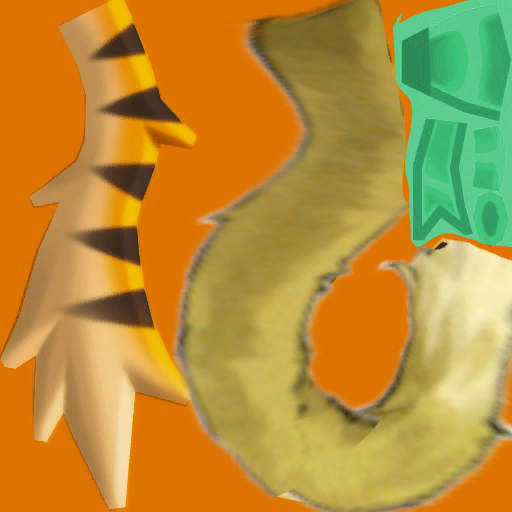 고급 타이거꼬리(여)