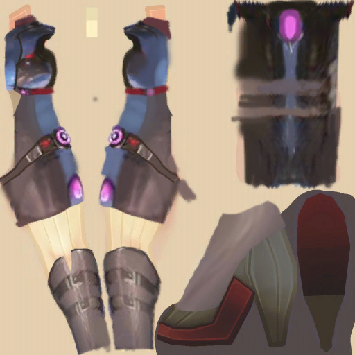 레이져 의상(여)