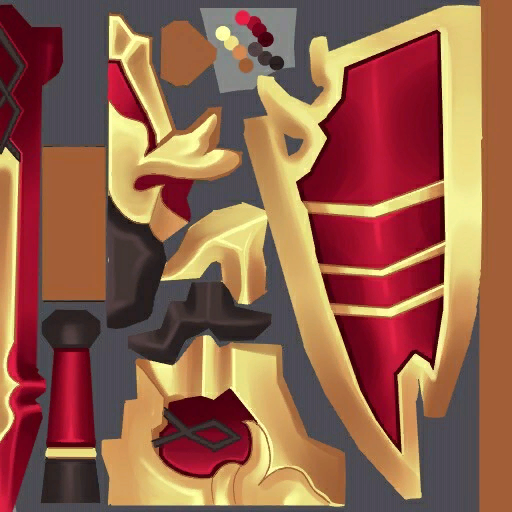 고급 티르의 무기(여)