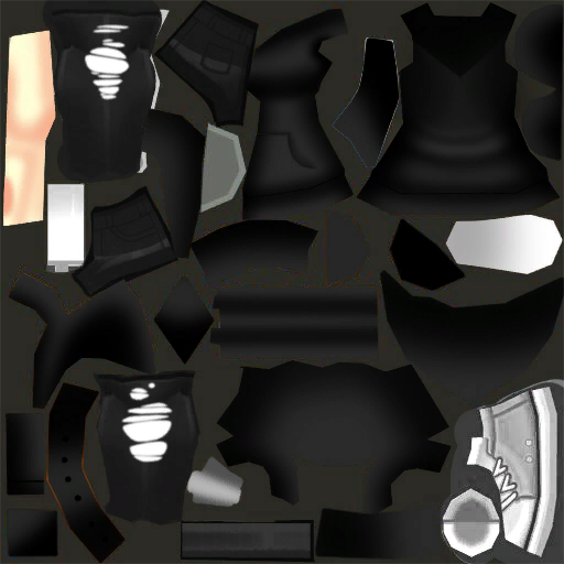 고급 그래피티의상(여)