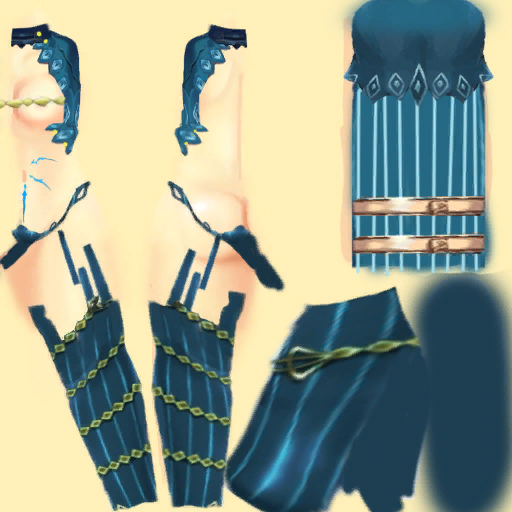 레이져 의상(여)