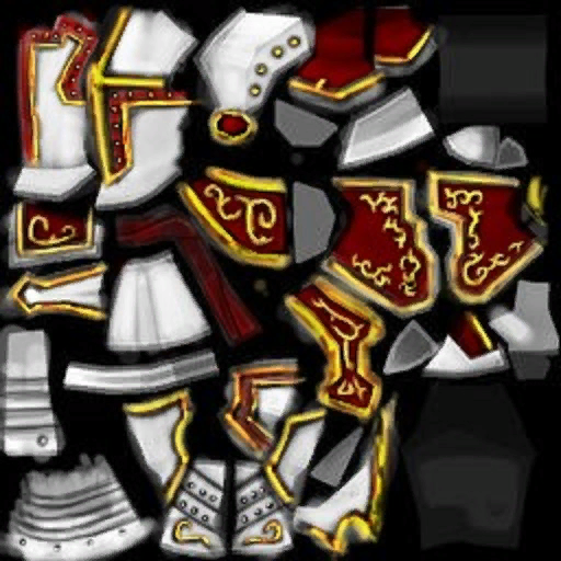 고급 기사왕의갑옷(남)