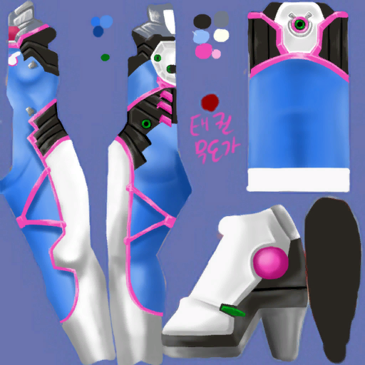 레이져 의상(여)