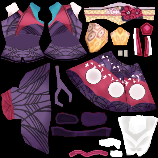 고급 사무라이의상(여)