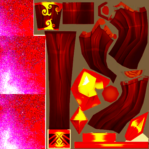 고급 드루이드지팡이(여)