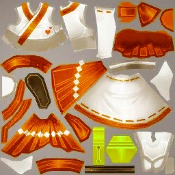 음양사 의상(여)