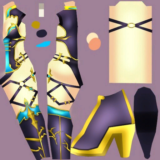 레이져 의상(여)