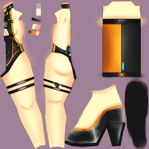 레이져 의상(여)