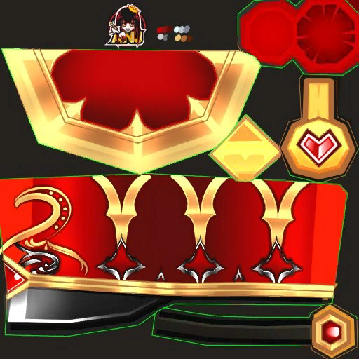 고급 머스킷모자(여)