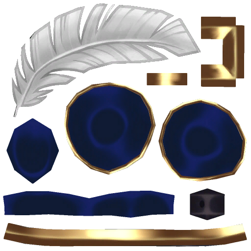 고급 달타냥모자(남)