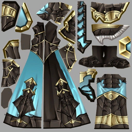 신비술사 의상(남)