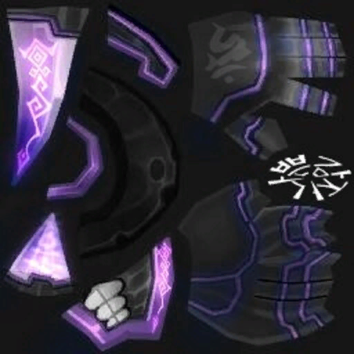 고급 환마강시손톱(여)