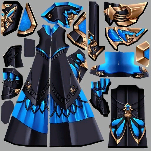 신비술사 의상(남)