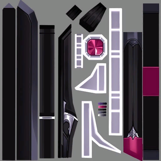 고급 무림고수무기(여)