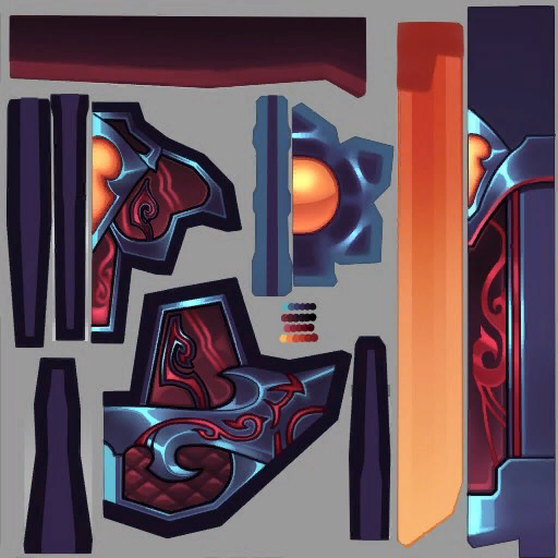 고급 조자룡망토(여)