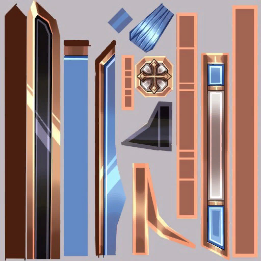 고급 무림고수무기(여)