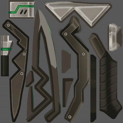 고급 패러사이트단검(여)