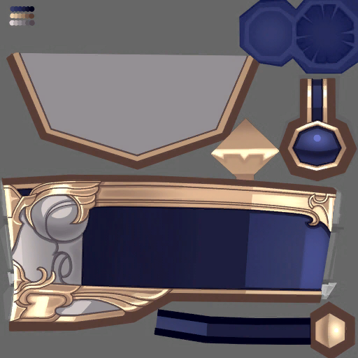 고급 머스킷모자(여)