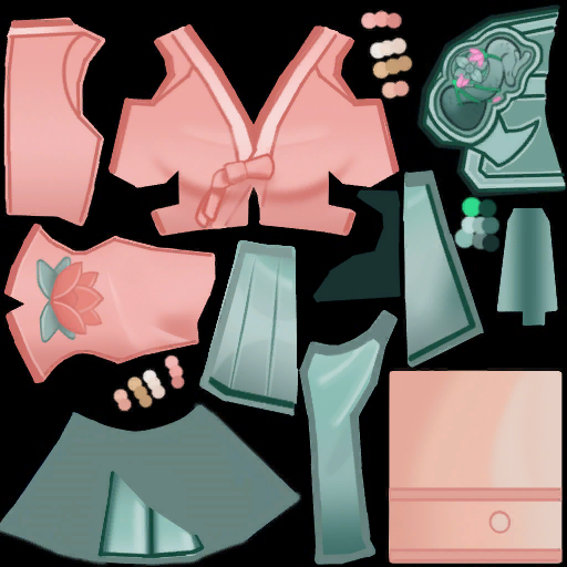 초월자 의상(여)