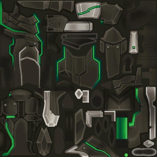 고급 워프 장갑(남)