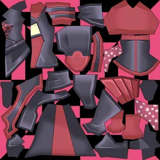 고급 기사왕의갑옷(여)