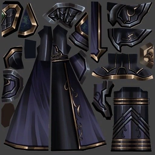 고급 세이버군도(남)