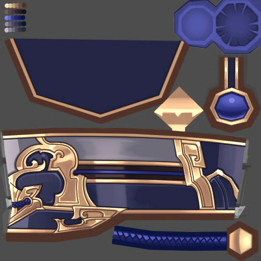 고급 머스킷모자(여)