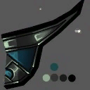 고급 러닝백헬멧(여)