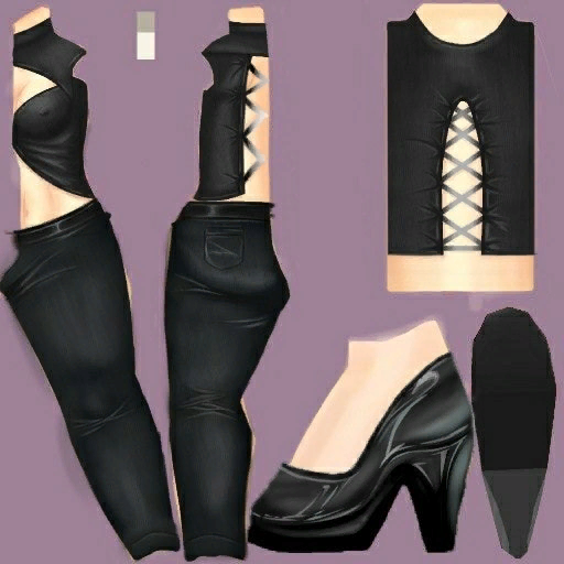 레이져 의상(여)