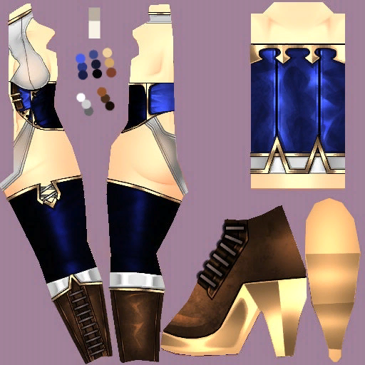 레이져 의상(여)