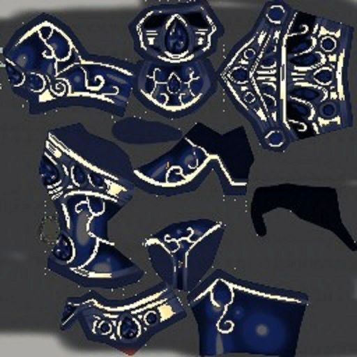 고급 기사갑옷(여)