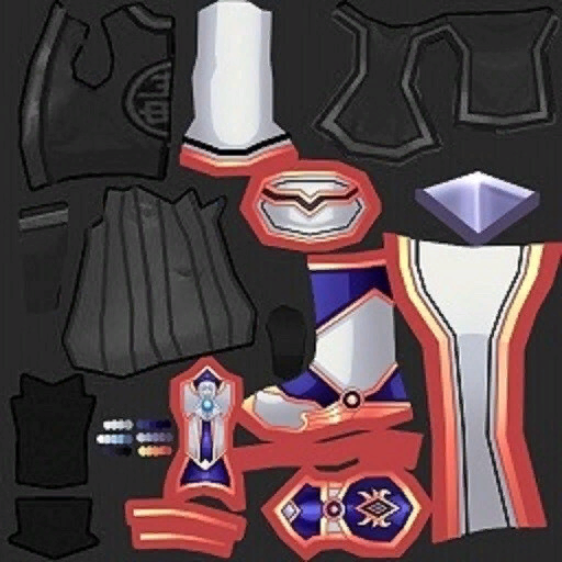 고급 쉐도우어쌔신의상(여)