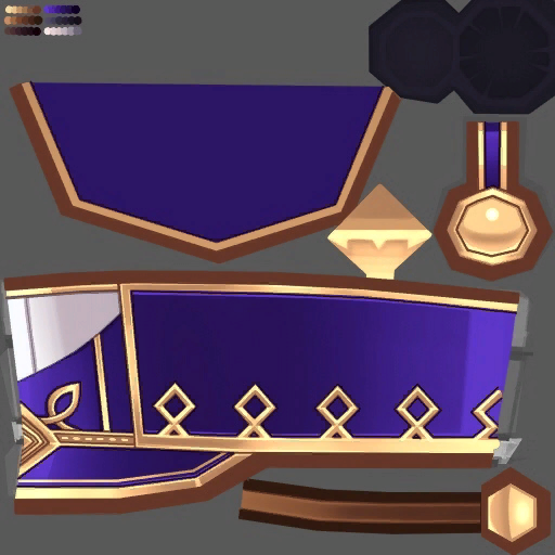 고급 머스킷모자(여)