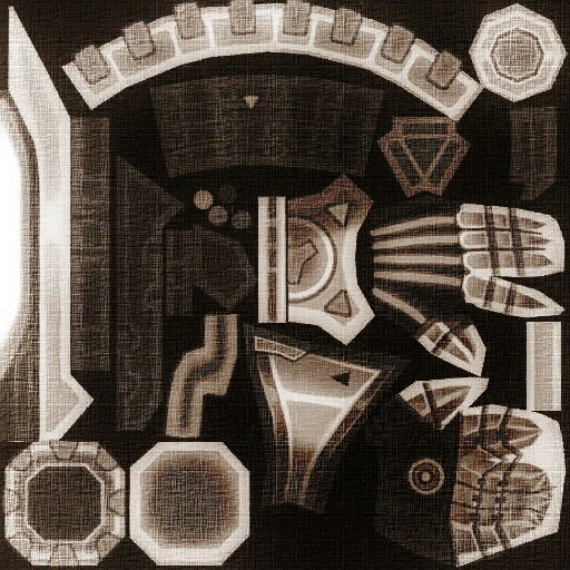 고급 워프 장갑(남)