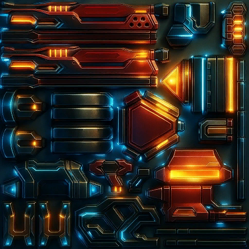 고급 뉴클리어 레이저건(남)