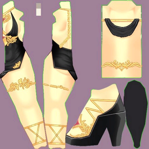 레이져 의상(여)