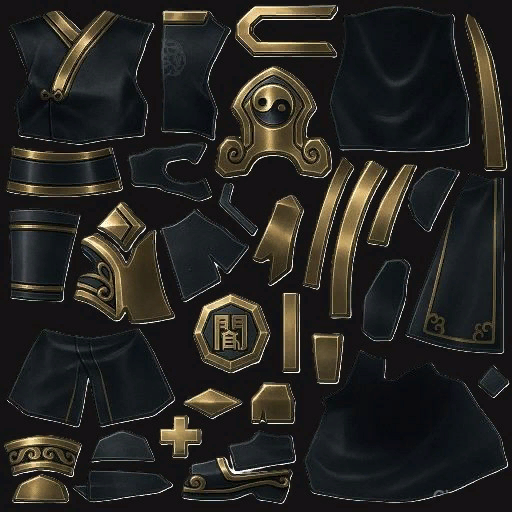 강림도령 의상(남)