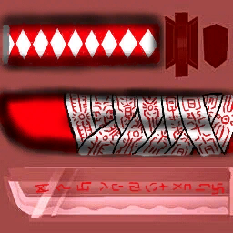 고급 낭인목검(여)